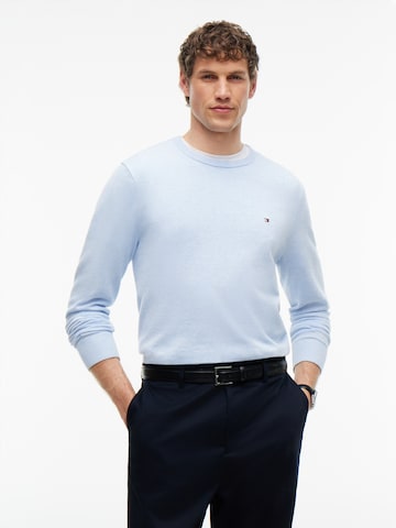 Pulover 'Essential' de la TOMMY HILFIGER pe albastru: față