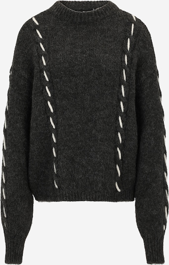 Vero Moda Tall Pulover 'VMILINA' u tamo siva / bijela, Pregled proizvoda