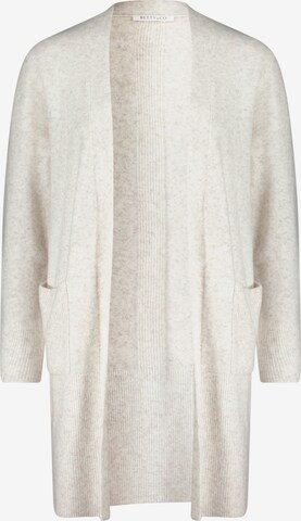 Betty & Co Knit Cardigan in White: front