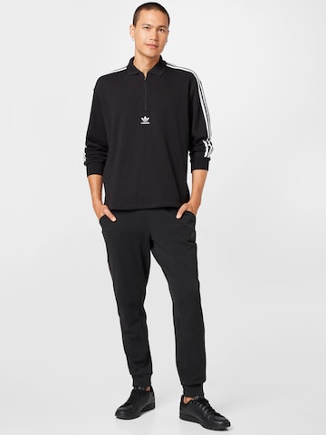 ADIDAS ORIGINALS Sweatshirt 'Adicolor 3-Stripes ' in Zwart