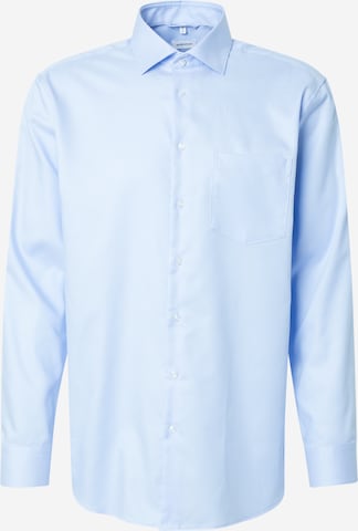 Coupe regular Chemise business 'Smart Classics' SEIDENSTICKER en bleu : devant