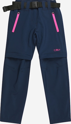 CMP Regular Outdoor broek in Blauw: voorkant