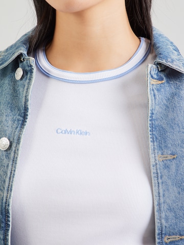 Calvin Klein Jeans Тениска в бяло