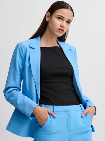 ICHI - Slimfit Blazer 'Lexi' en azul: frente