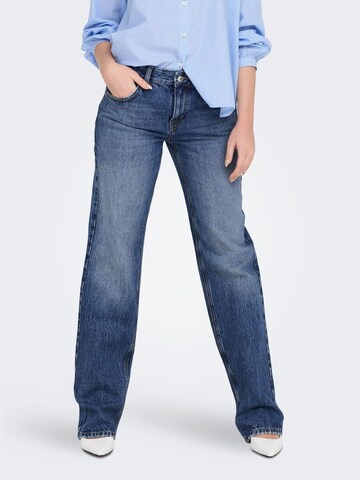 ONLY Regular Jeans 'BREE' in Blauw: voorkant