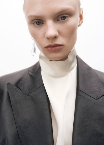 MANGO Blazer 'Pietra' in Black