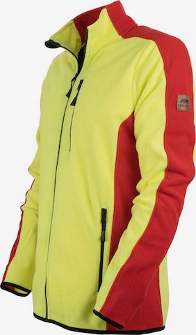 FORSBERG Fleece Jacket 'Bjarkir' in Yellow