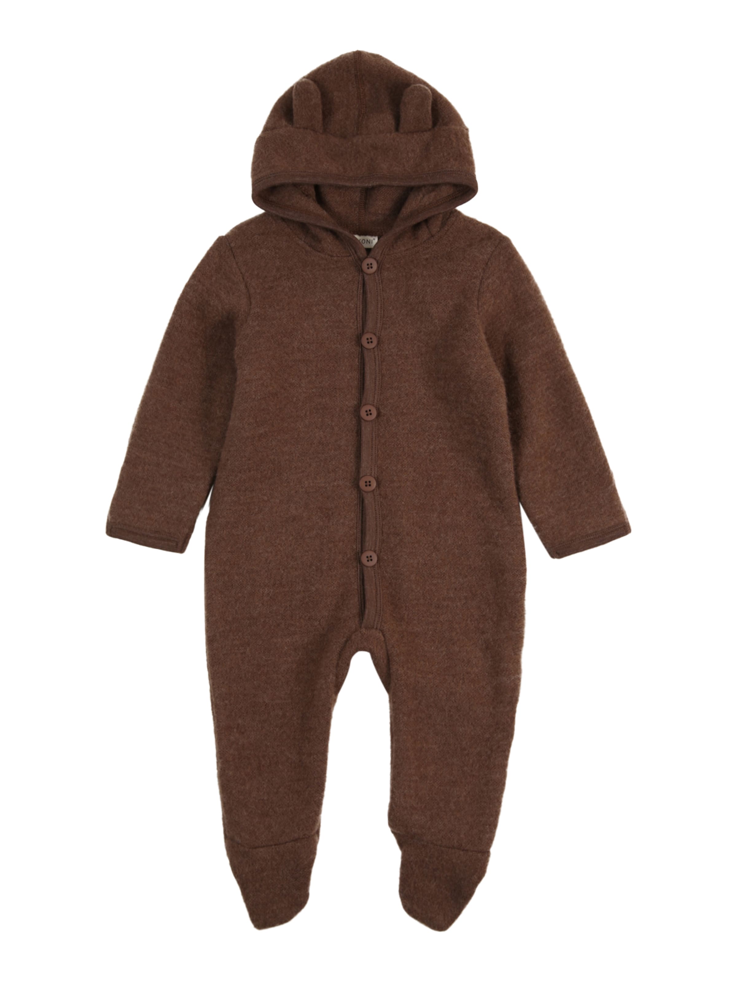 FixoniJednodijelni komplet 'Hush' - smeđa boja: prednji dio