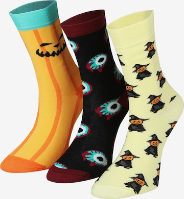 Crea Socks Sukat 'Halloween' värissä monivärinen: etupuoli