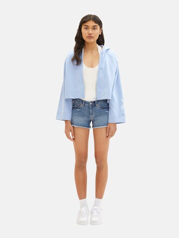 TOM TAILOR DENIM Regular Shorts in Blau