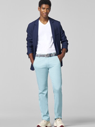 Regular Pantalon chino MEYER en bleu