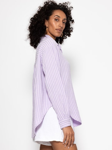 SASSYCLASSY Bluse‌‌‌‌‌‌‌‌‌ in Lila