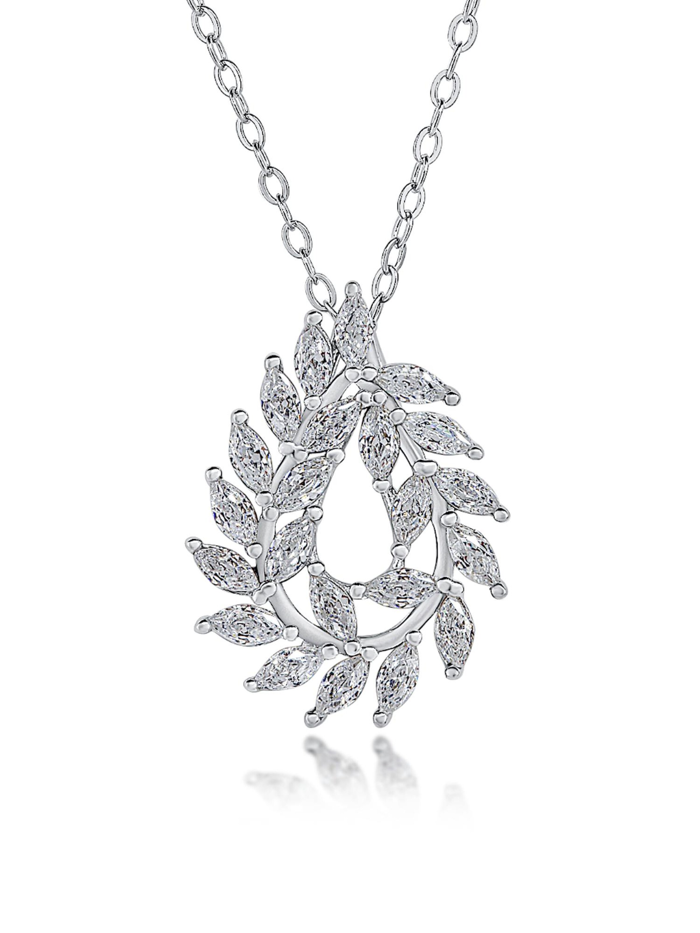 DANIEL CLIFFORD Kette 'Laura' in Silber