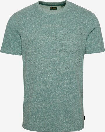 Superdry Shirt in Groen: voorkant