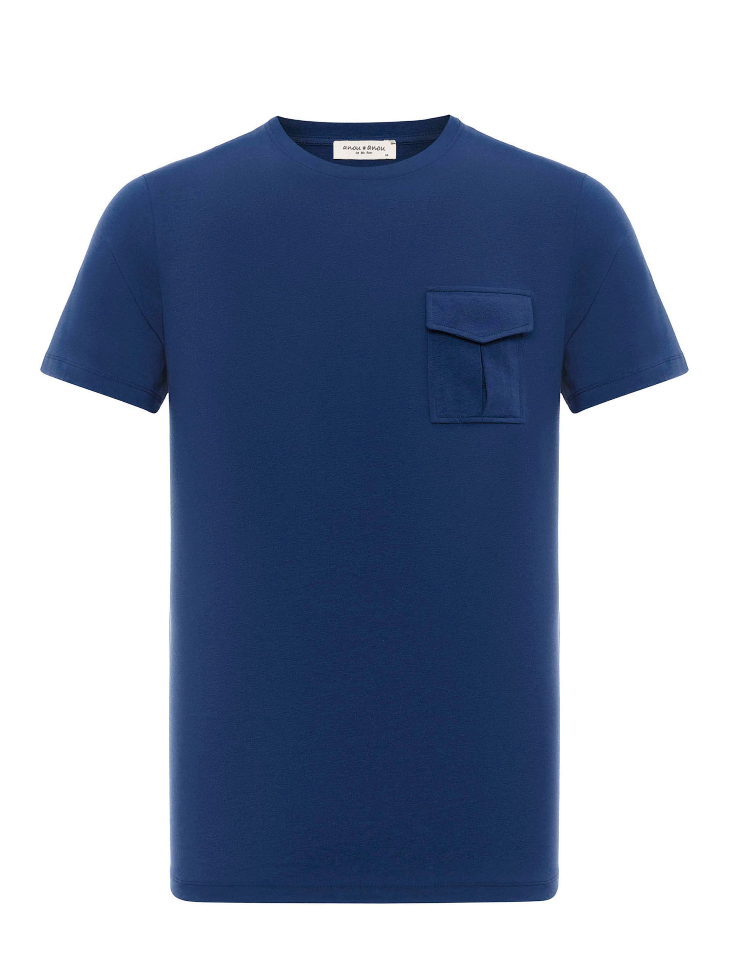 Anou Anou Tričko - Modrá: predná strana