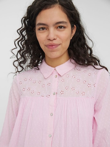VERO MODA Jurk in Roze