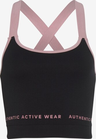 VIVANCE Sports Top in Black: front