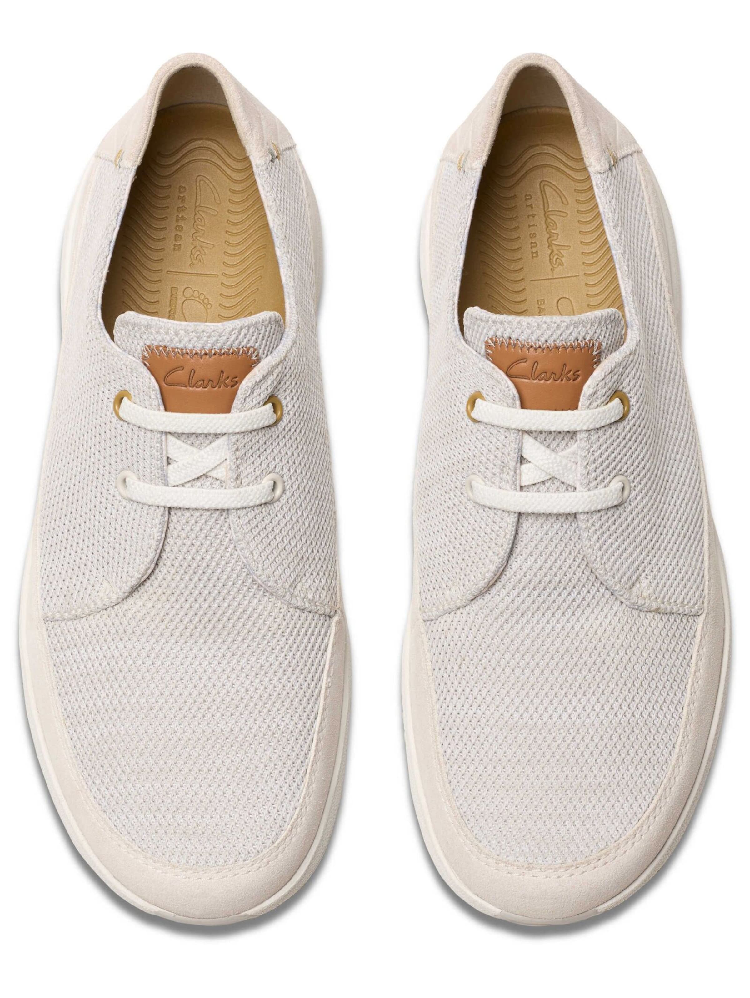 CLARKS Platform trainers in White
