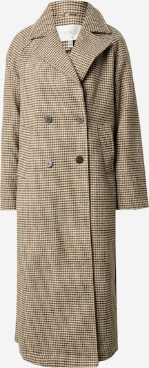 Demisezoninis paltas 'YASMARGOT' iš YAS, spalva – alyvuogių spalva / balkšva, Prekių apžvalga