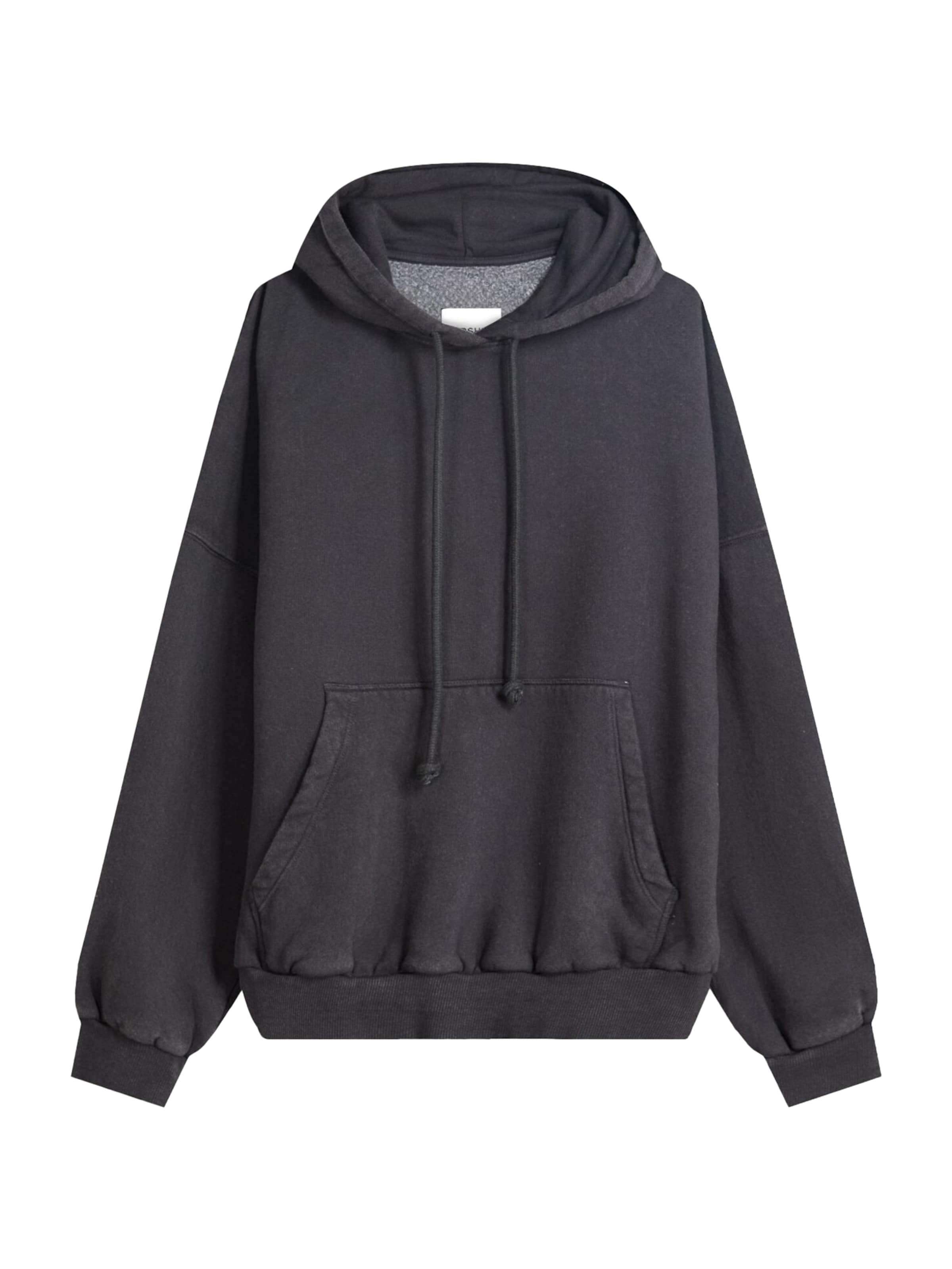 Bershka Sweatshirt in Grey: front