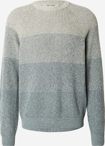 Only & Sons Pullover 'ONSBIRK' in Grau: Vorderseite
