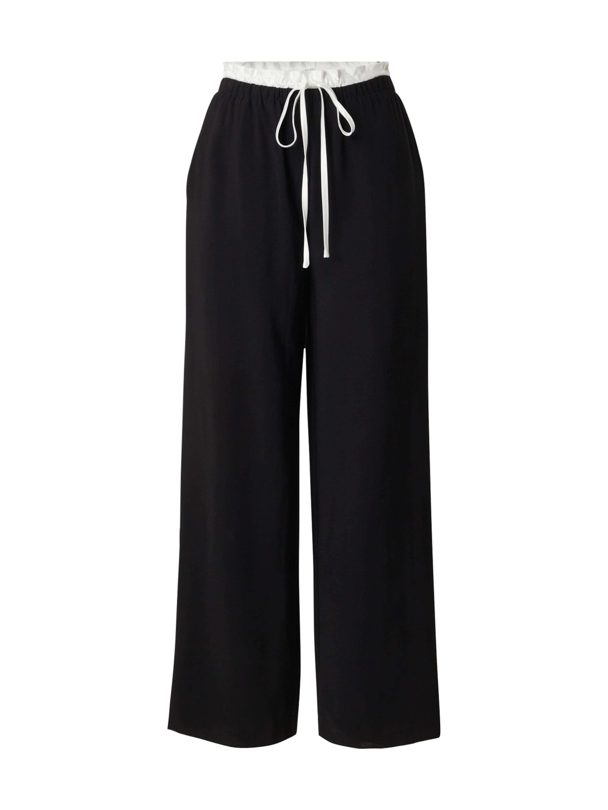 Regular Pantalon 'Wisteria' EDITED en noir : devant