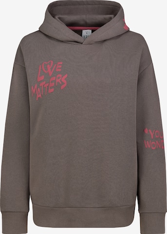 Eight2Nine Sweatshirt in Braun: Vorderseite