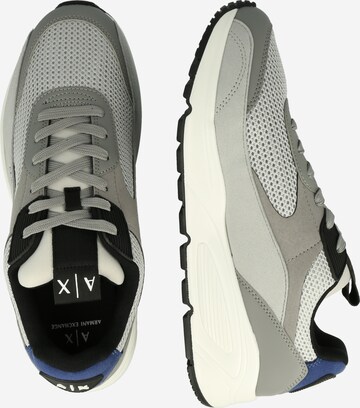 ARMANI EXCHANGE Platform trainers in Grey