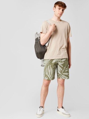 Marc O'Polo Regular Shorts 'EKSJÖ' in Grün