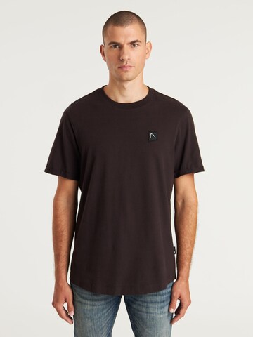T-Shirt 'Brody' CHASIN' en marron : devant