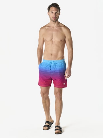 KOROSHI Badeshorts in Blau