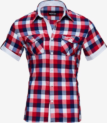 Reslad Hemd 'RS7065' in Rot: Vorderseite