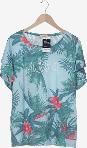 TRIANGLE T-Shirt 6XL in Blau: Vorderseite