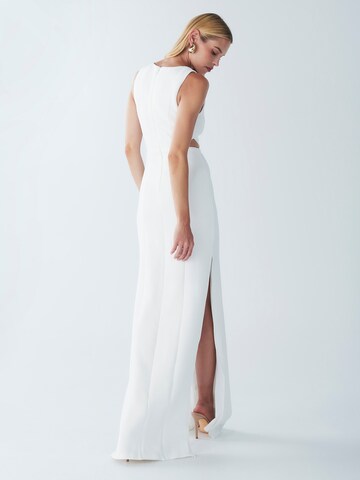 BWLDR Evening dress 'Noah' in White: back