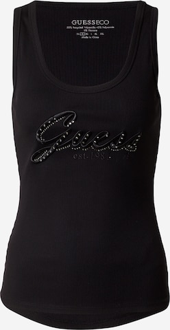 GUESS - Top 'RAISSA' en negro: frente