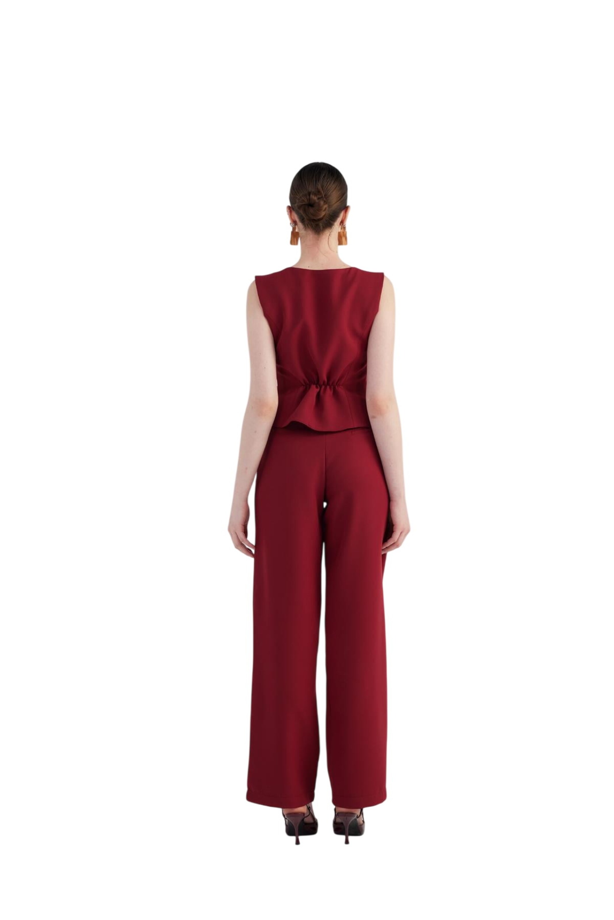 HOLLY LOLLY Loosefit Hose in Rot