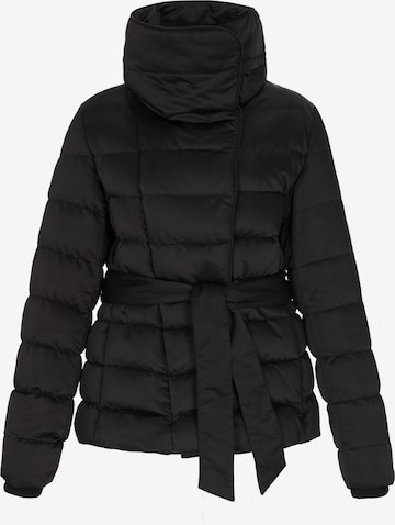 faina Mantel in Schwarz: Vorderseite