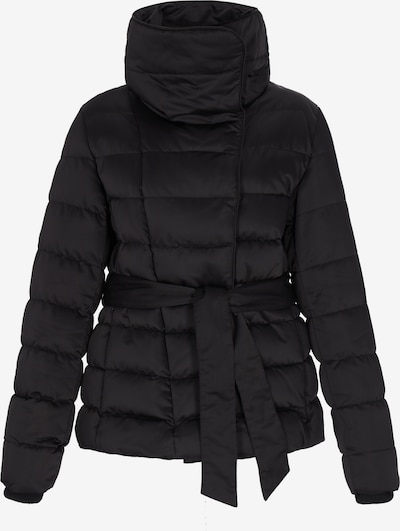 faina Ziemas mētelis, krāsa - melns, Preces skats