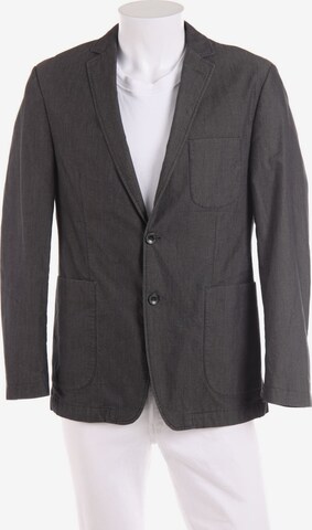 YVES GERARD Suit Jacket in M in Black: front