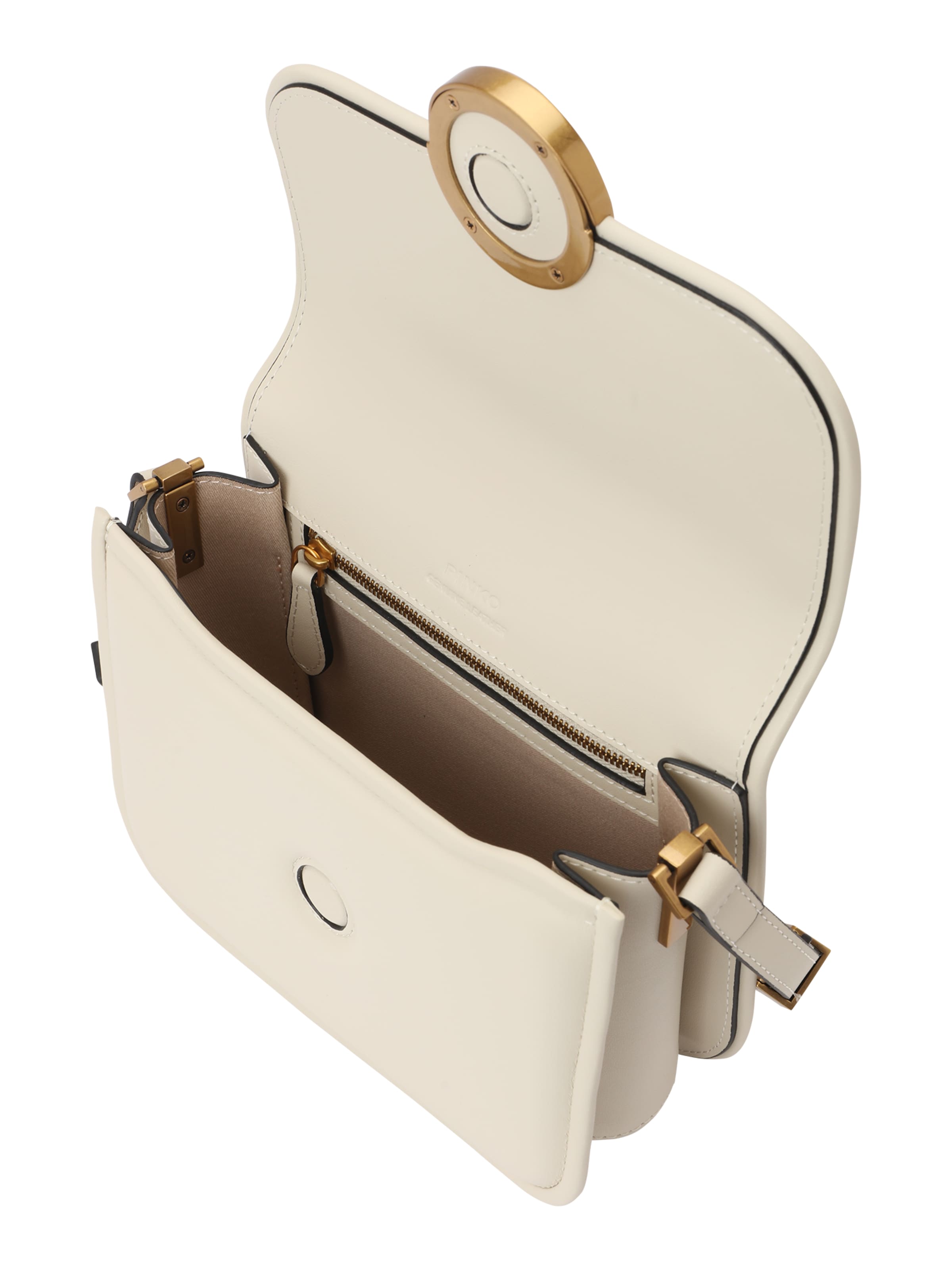 PINKO Válltáska 'LOVE BOX' - fehér