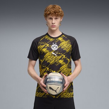 PUMA Tricot 'Borussia Dortmund' in Zwart: voorkant