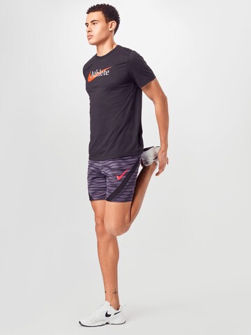 Regular Pantalon de sport NIKE en violet