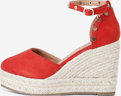 CAFè NOIR Heels in rot, Produktansicht