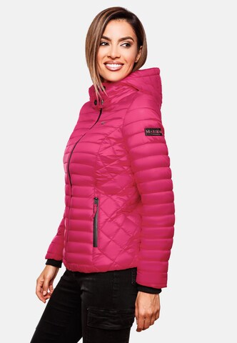 MARIKOO Between-Season Jacket 'Samtpfote' in Pink