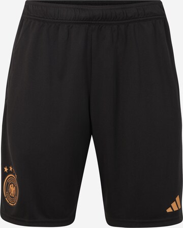 Regular Pantaloni sport 'Germany Tiro 23 ' de la ADIDAS PERFORMANCE pe negru: față