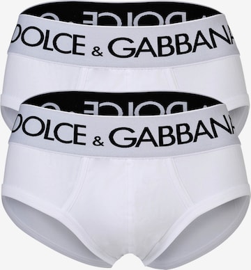 DOLCE & GABBANA Slip in Weiß: Vorderseite