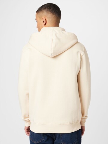 ALPHA INDUSTRIES Zip-Up Hoodie in White