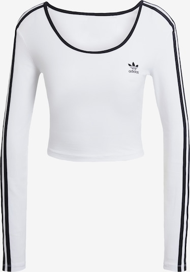 ADIDAS ORIGINALS Shirt 'Adicolor' in schwarz / weiß, Produktansicht