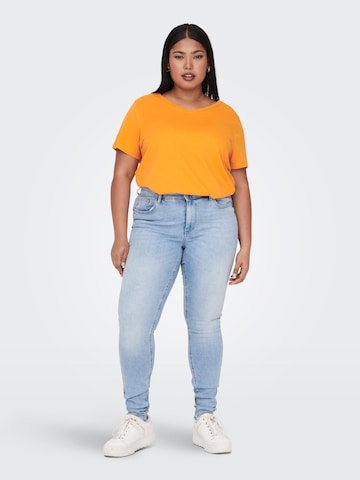 ONLY Carmakoma T-Shirt 'Bonnie' in Orange