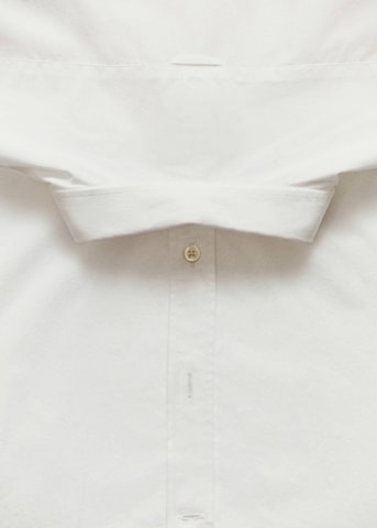MANGO MAN Comfort Fit Hemd 'Oxford' in Beige